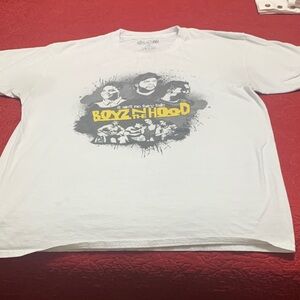 Boys n the Hood white TShirt Some stains Size Large